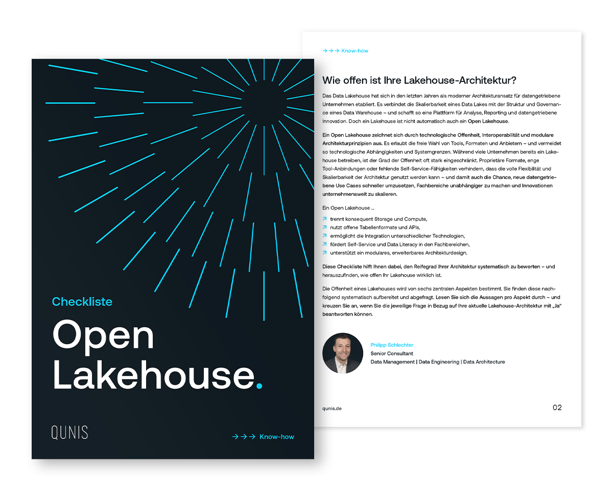 Checkliste Open Lakehouse